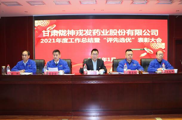 隴神戎發(fā)2021年度工作總結(jié)暨“評先選優(yōu)”表彰大會圓滿召開